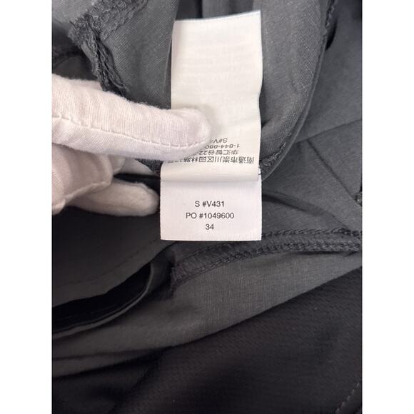 Vuori Aim Pants 34 x 31 Mens Charcoal Gray Performance Tailored Fit Chino - Picture 7 of 8